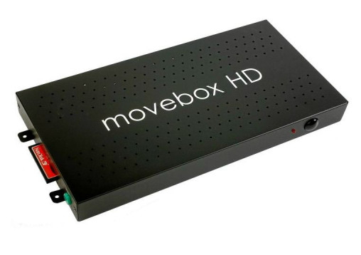 OCCASION Digitaler Medien-Player movebox HD FTP3, netzwerkfähig, spielt Bilder, Videos und Musik